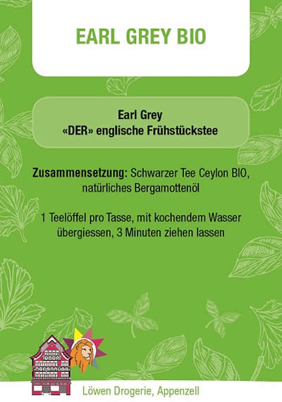 Earl Grey Bio Frühstückstee - Loewen Drogerie Appenzell
